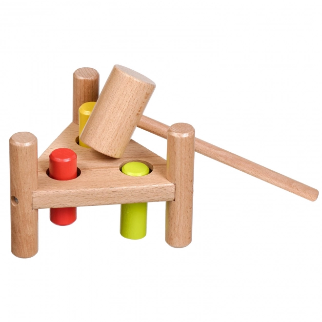 Trojúhelník di legno per bambini - Martellina