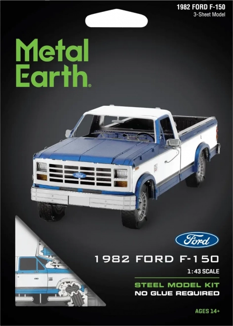 Puzzle 3D in metallo Ford F-150 Truck 1982