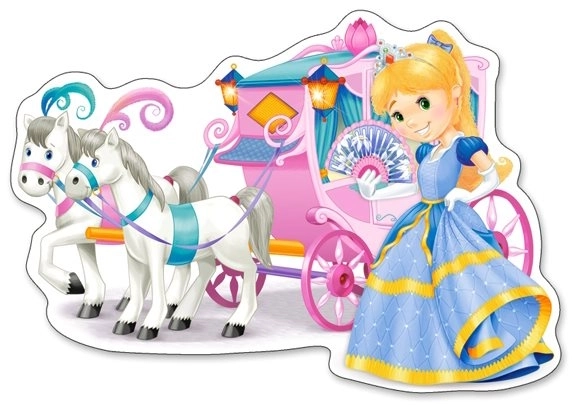 Puzzle Maxi Carrozza Di Principessa