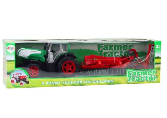 Trattore con Rimorchio e Macchine Agricole per Bambini