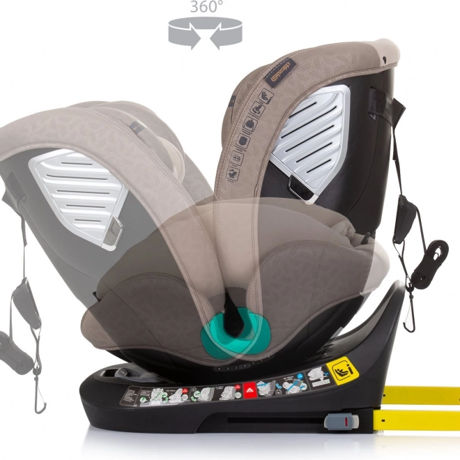 Seggiolino Auto per Bambini Chipolino Supreme i-Size - Macadamia