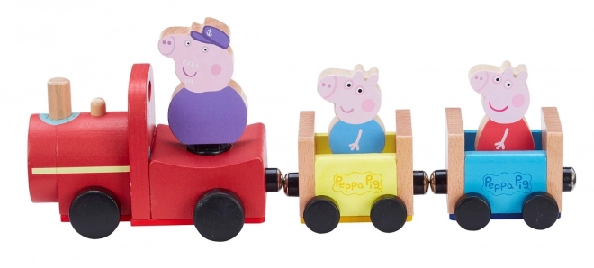 Set giocattolo Peppa Pig Treno in legno