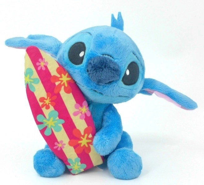 Peluche Stitch con Tavola da Surf 25 cm