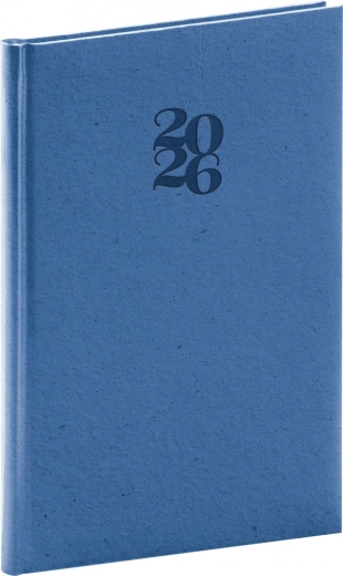 Agenda settimanale Essenza 2026 prugna 15 x 21 cm