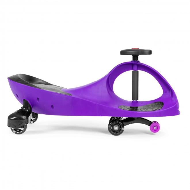 Macchina Wiggle con ruote LED viola per bambini ECOTOYS