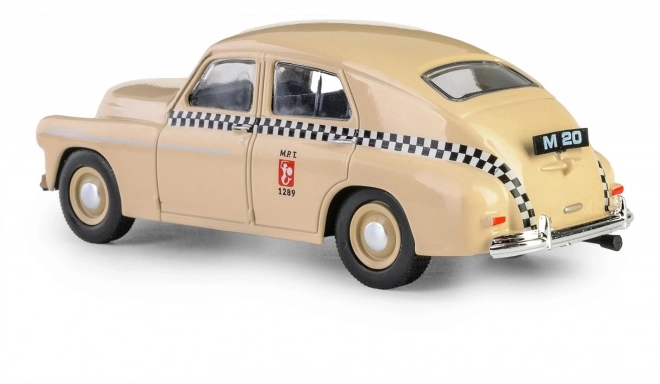 Macchina d'epoca PRL Varsavia M20 Taxi beige