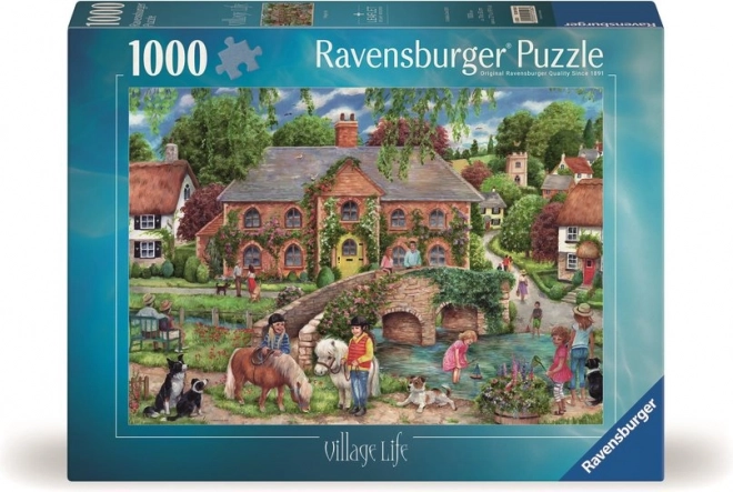 Puzzle Ravensburger vita in campagna 1000 pezzi