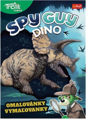 libro da colorare Spy Guy Dino 20 × 27,5 cm