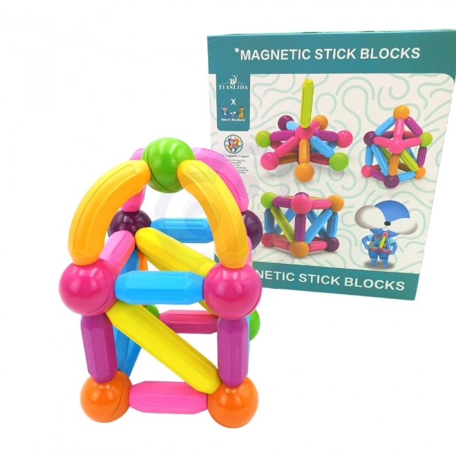 Woopie costruzioni educative magnetiche, 38 pezzi