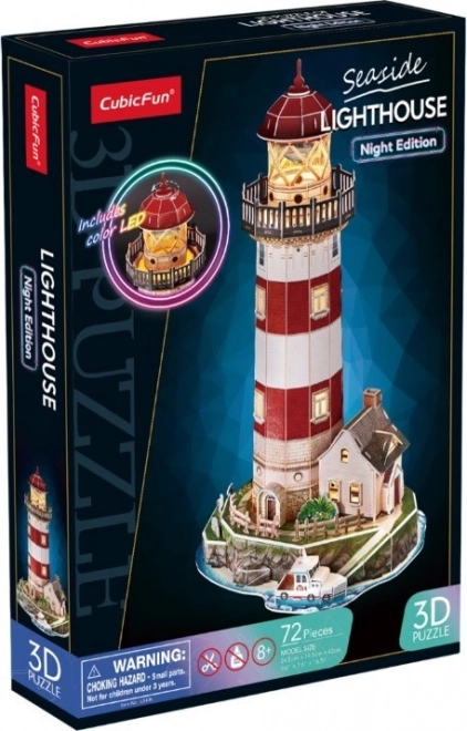 Puzzle 3D Lanterna Notturna