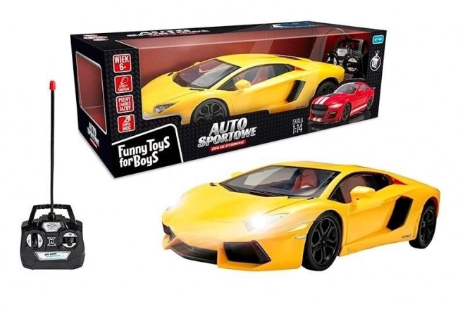 Auto radiocomandata TFB giallo