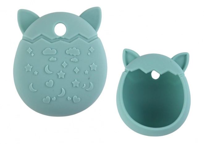 Custodia in silicone turchese per Tamagotchi