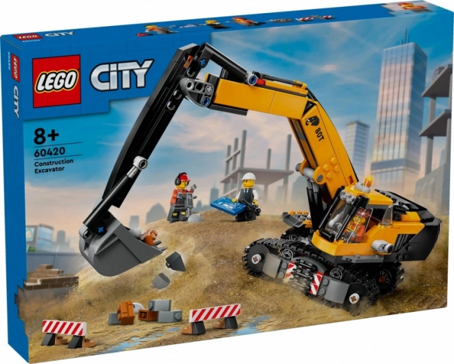 Escavatore giallo CITY LEGO