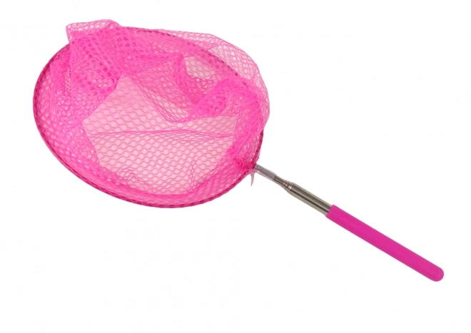 Rete per insetti pieghevole telescopica 85 cm rosa