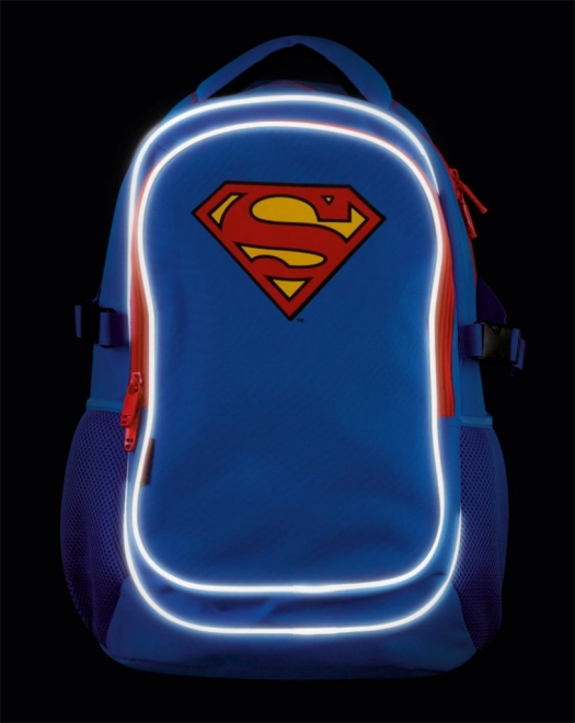 Zaino scolastico con poncho di Superman - Originale