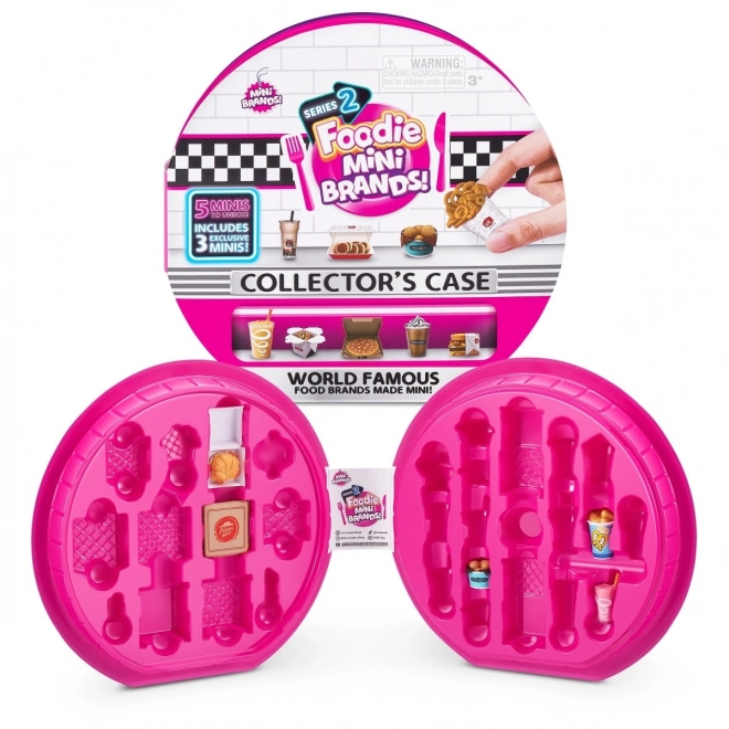 Valigetta da collezione Figurine Foodie Mini Brand Serie 2