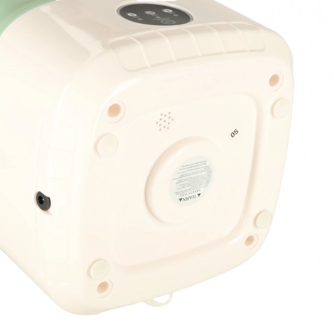 Lavatrice portatile pieghevole da viaggio verde 12L