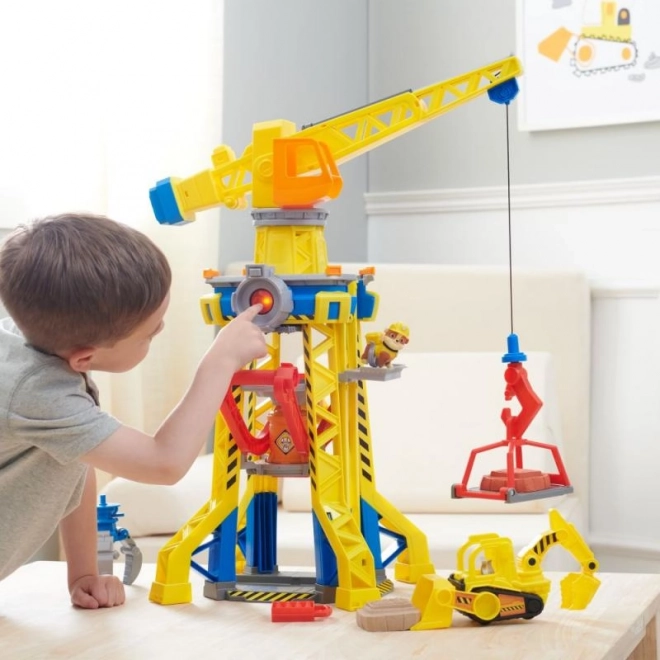 Set veicoli Paw Patrol Rubble e la sua squadra: Torre Gru