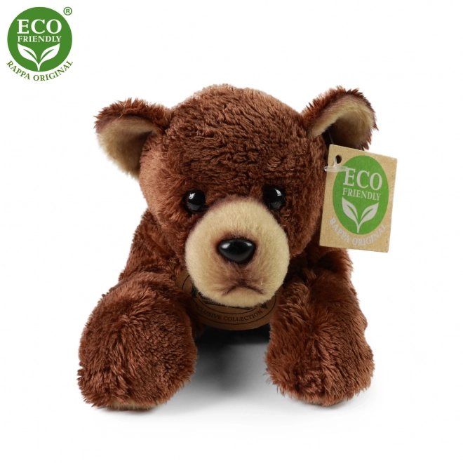 Orsacchiotto in peluche sdraiato 18 cm Eco-Friendly