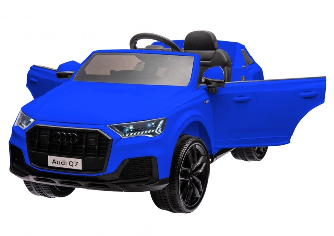 Auto elettrico per bambini Audi Q7 vernice Blu