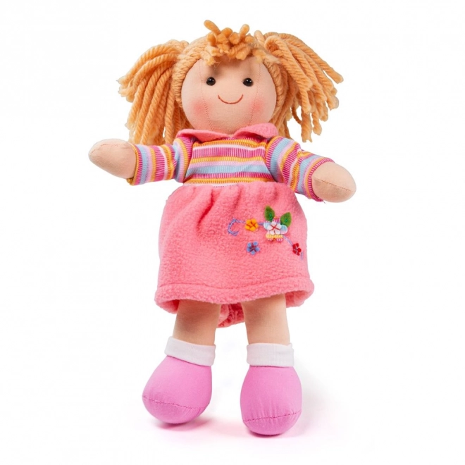 Bambola di Stoffa Jenny di Bigjigs Toys 28 cm