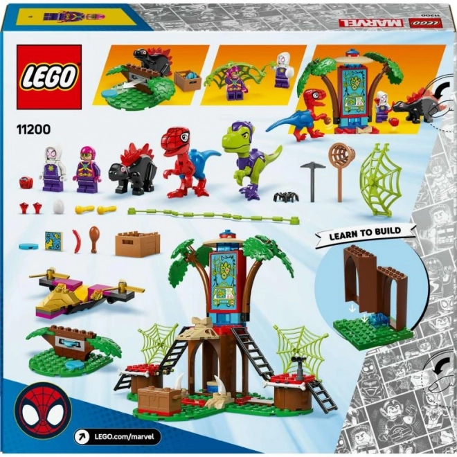 Battaglia LEGO Spidey e Gobby nella casa sull'albero