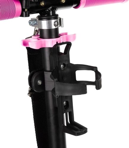 Monopattino pieghevole da città per bambini con grandi ruote (200 mm) – rosa