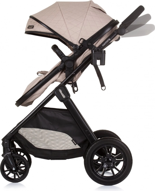 Chipolino passeggino combinato Harmony 2 in 1 Macadamia