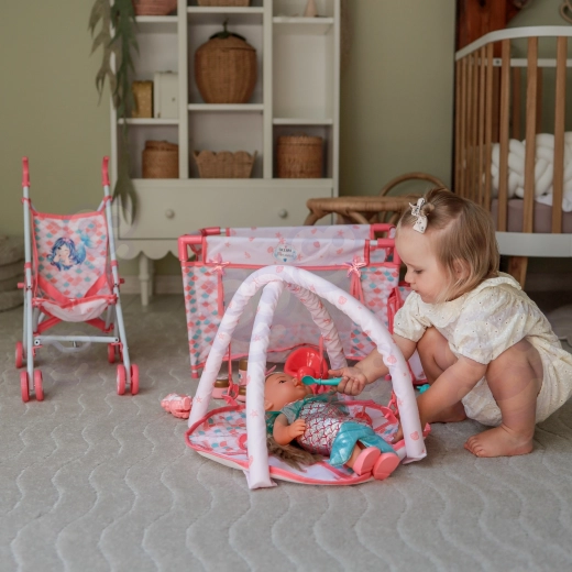 Morbidi accessori tessili e tappetino gioco