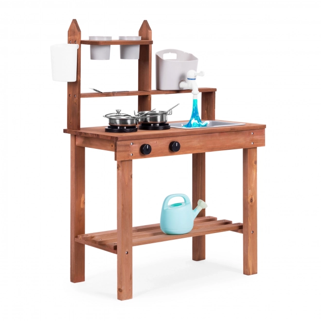 Cucina per bambini in legno di abete ECOTOYS