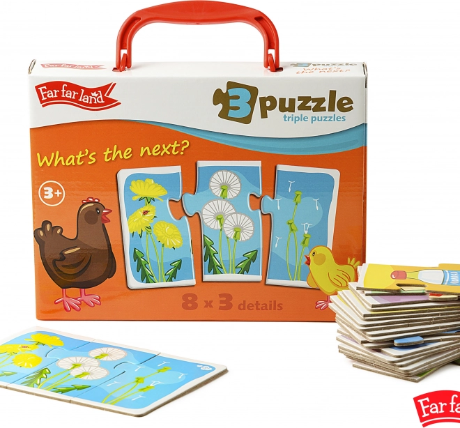 Puzzle terzetto Far Far Land 8 immagini