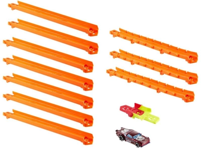 Hot Wheels Track Creator set di avvio con pista e macchinina