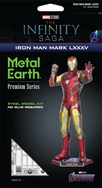 Puzzle 3D in metallo Iron Man Mark LXXXV Marvel