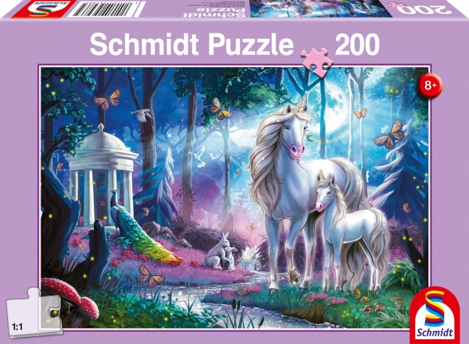 Puzzle Unicorni 200 pezzi