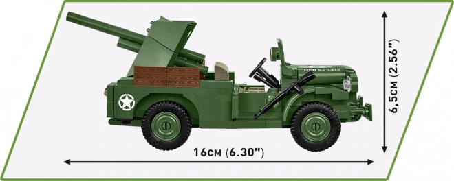 Modello di carro armato storico M6 Fargo