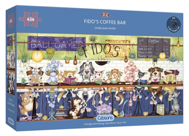 Puzzle panoramico Fid's Cafe 636 pezzi