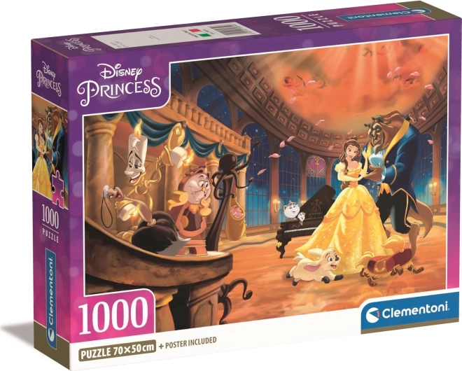 Motivo con licenza DISNEY: La Bella e la Bestia