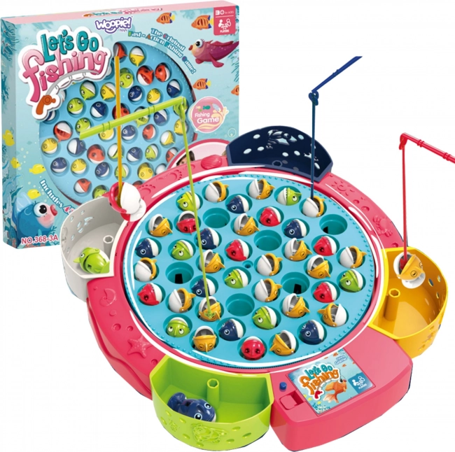 WOOPIE Gioco di Pesca per 4 giocatori