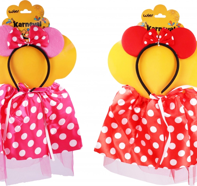 Set carnevale topolina a pois