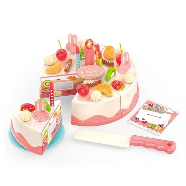 Torta di compleanno Woopie da tagliare con frutta e candeline - 40 pezzi