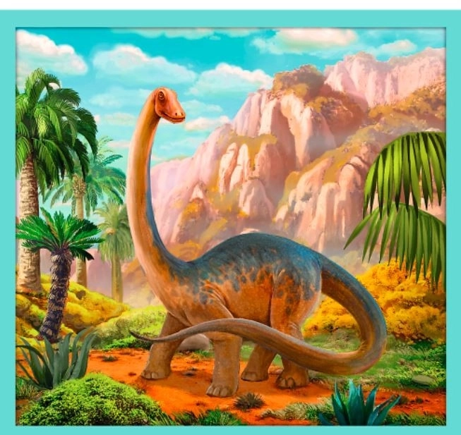 Puzzle mondo dei dinosauri