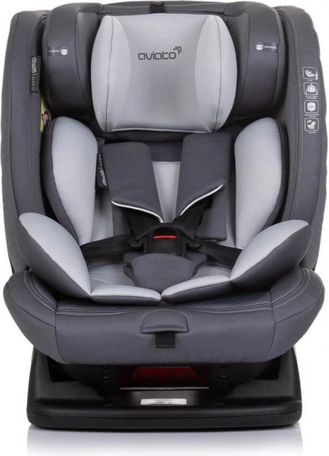 Seggiolino Auto Aviato i-Size chipolino Ash Grey