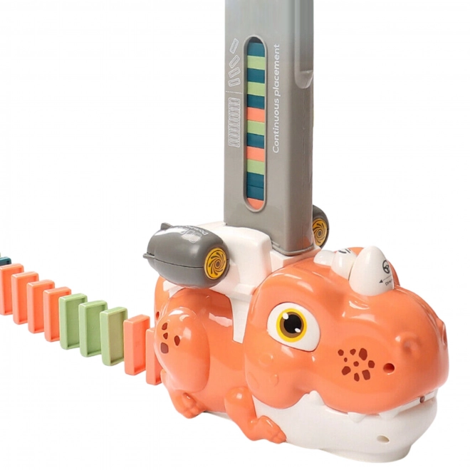 Treno elettrico Domino Dinosauro WOOPIE