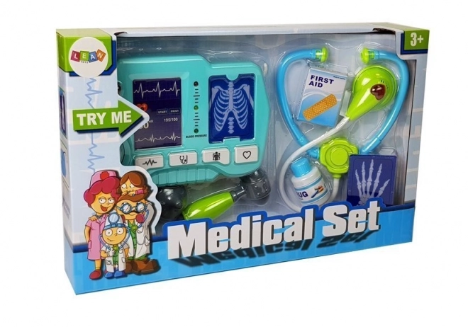 Set medico per bambini con accessori e apparecchiature RTG