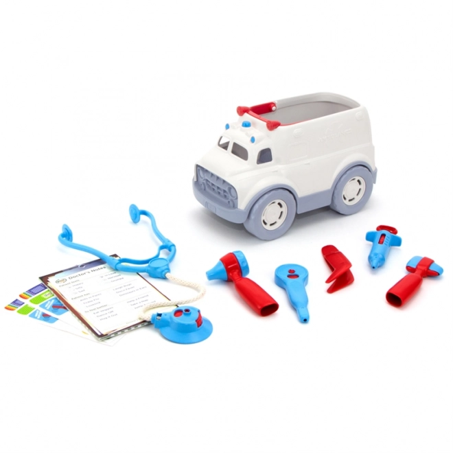 Green Toys Ambulanza con Strumenti Medici