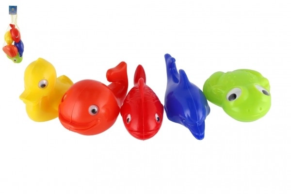 Giocattoli di plastica da bagno per bambini - 5 pezzi