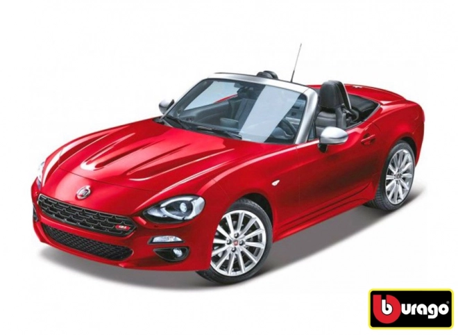 Modello Auto Fiat 124 Spider Scala 1:24