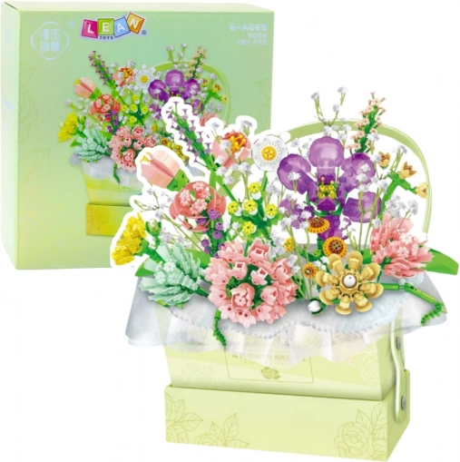 Costruzione Florale con LED, 750 pezzi