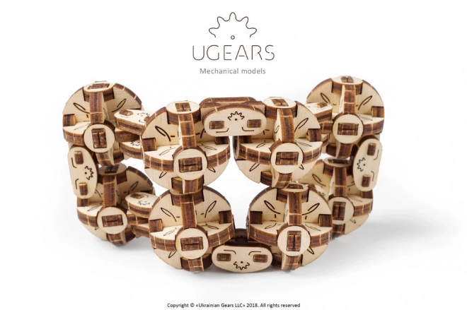 Puzzle 3D Ugears Flexi Cubo