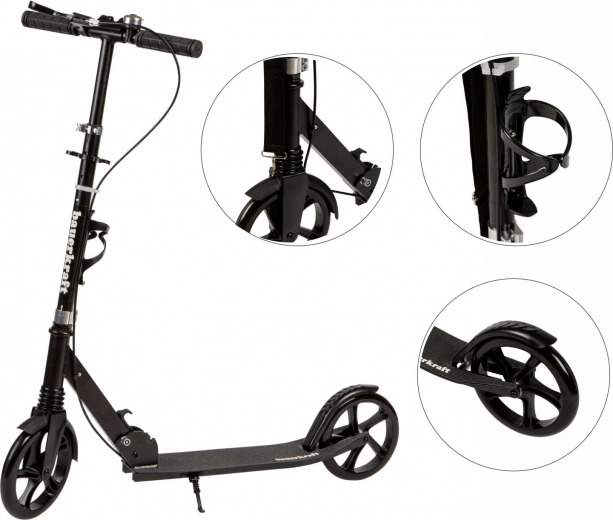 Sospensione anteriore per una guida fluida